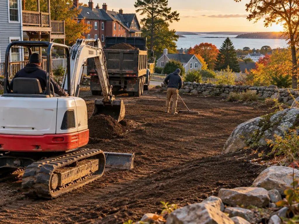 Topsoil, Grading & Dirt Work in Boston, MA